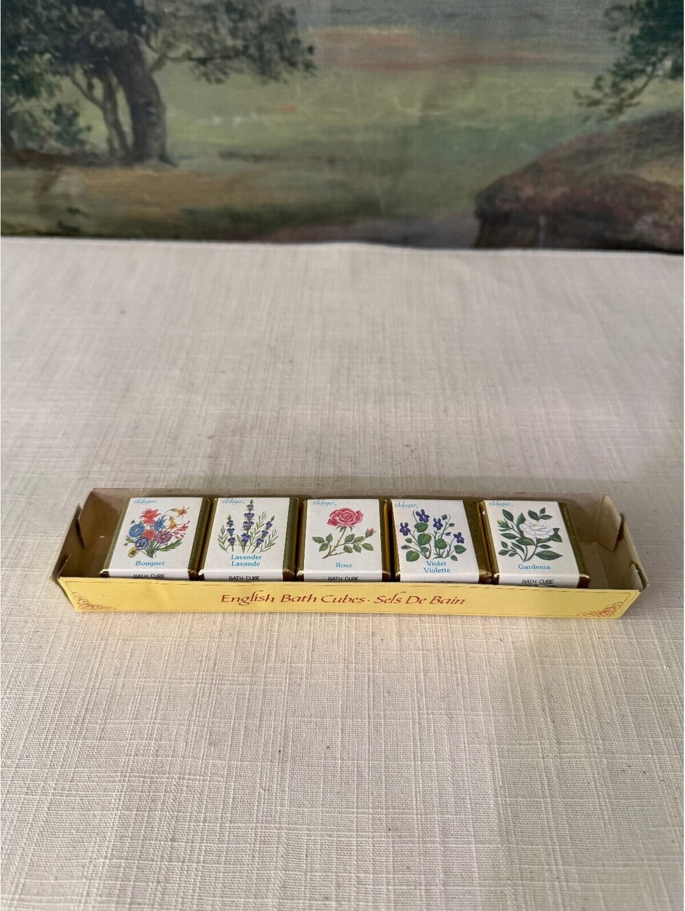 English Bath Cubes Set